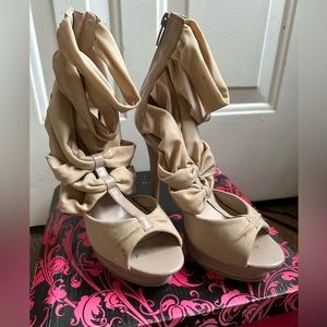 Colin Stuart Nude Stiletto Heels
